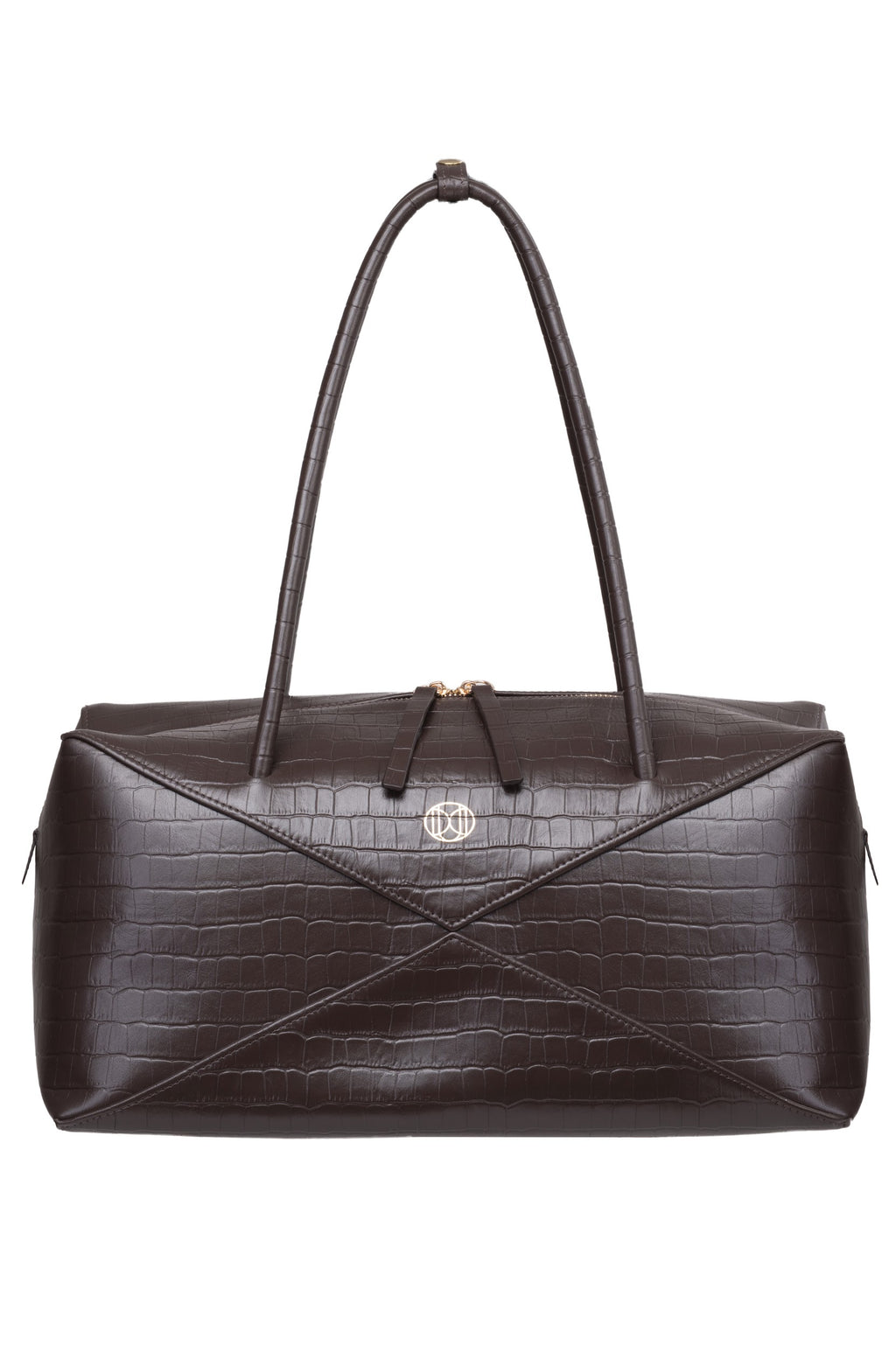 SCULP Bag крокодил коричнева