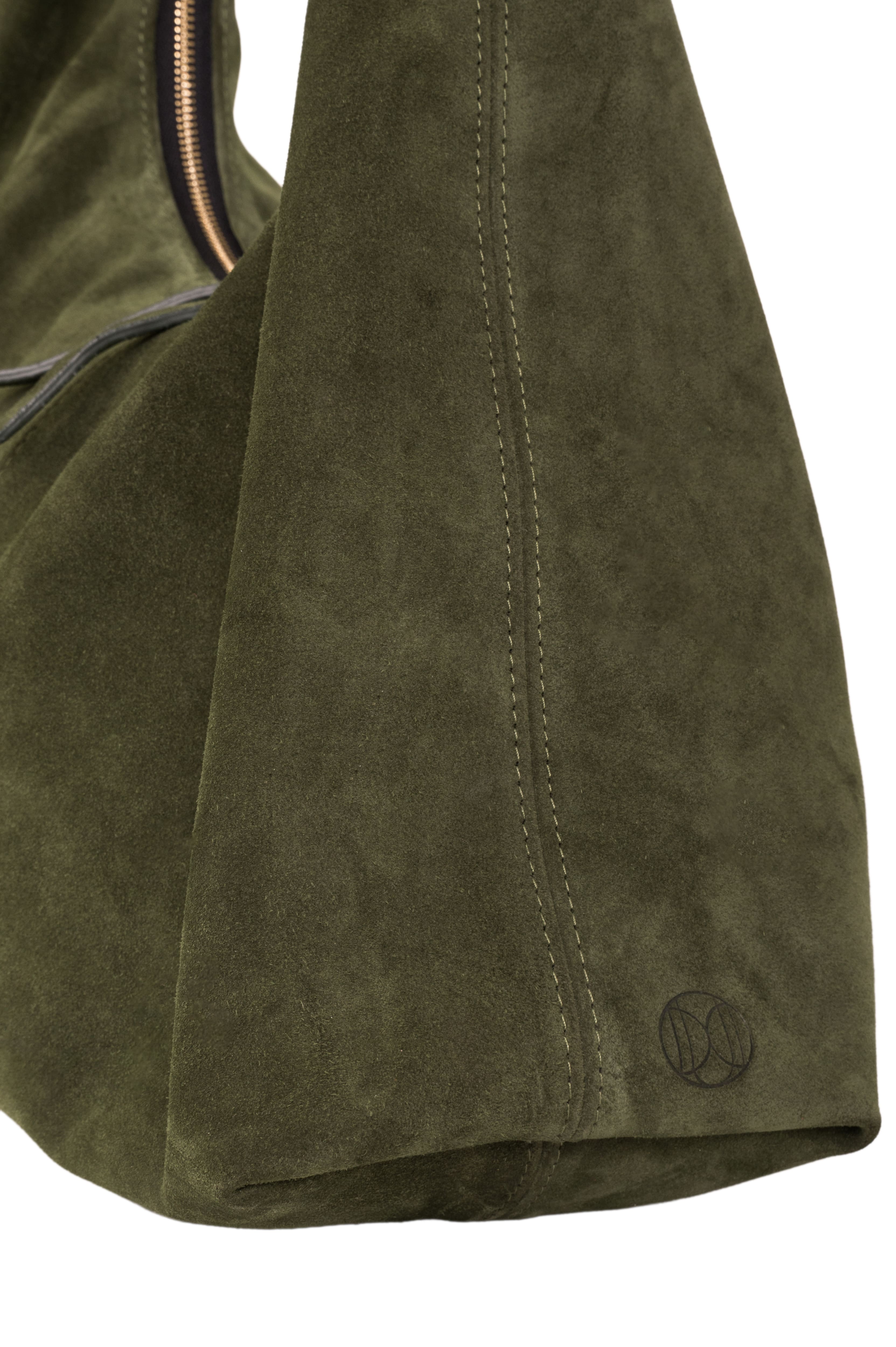 Umber Bag замшева зелена