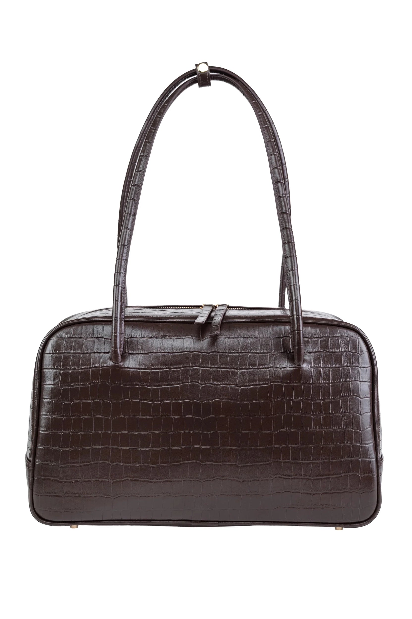 Poise Bag крокодил коричневий