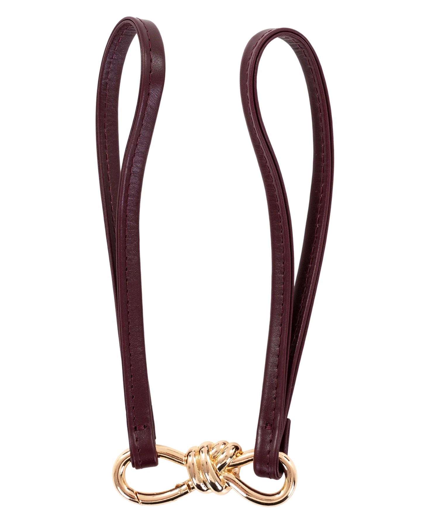 The Knot бордовий